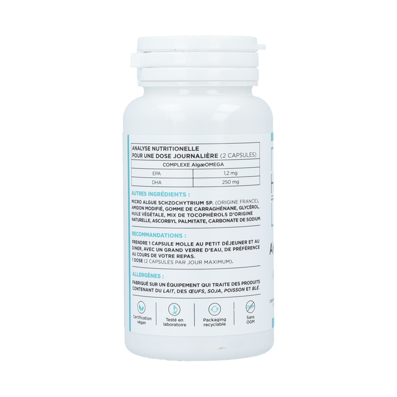 Capsules Sport AlgaeMEGA - Hexa3