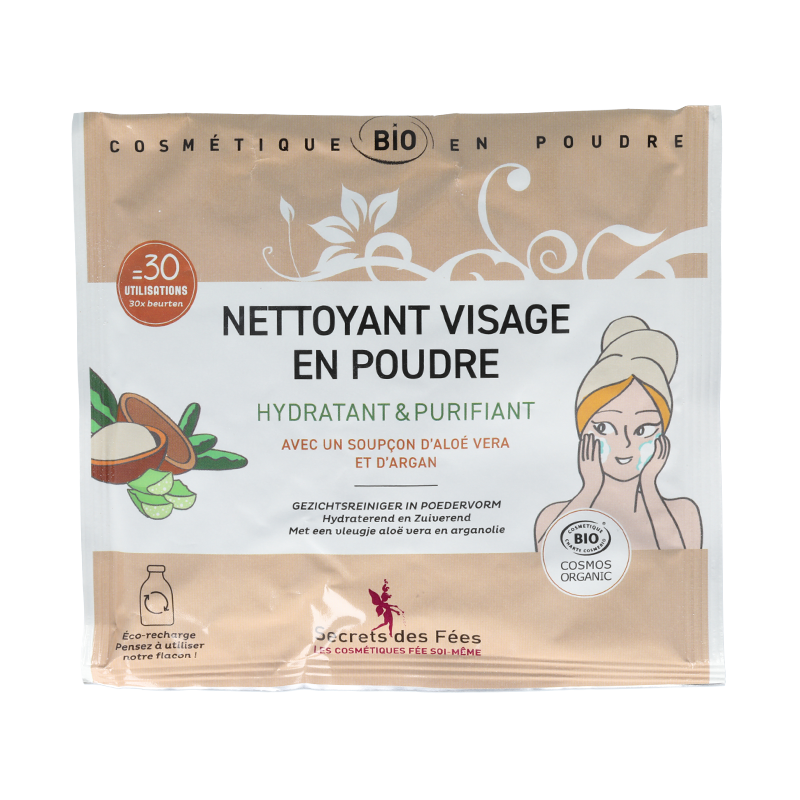 Nettoyant Visage en poudre - Secrets des Fées