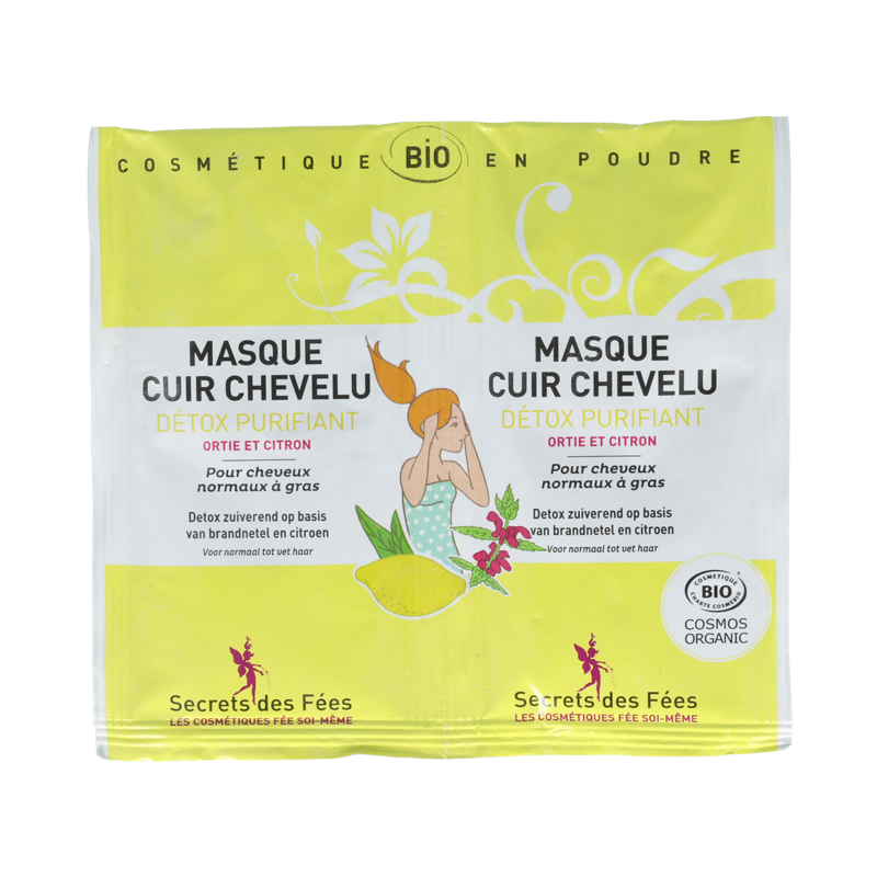 Masque Cuir Chevelu Détox Purifiant - Secrets des Fées