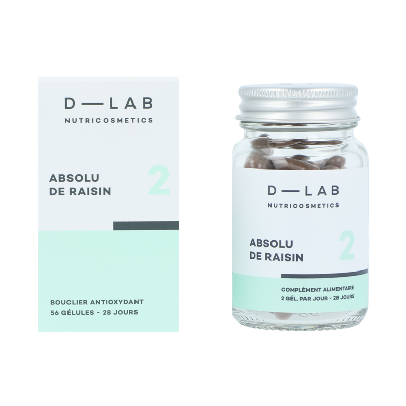 Gélules Absolu de Raisin - D-LAB