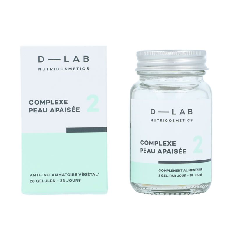 Gélules Complexe Peau Apaisée - D-LAB