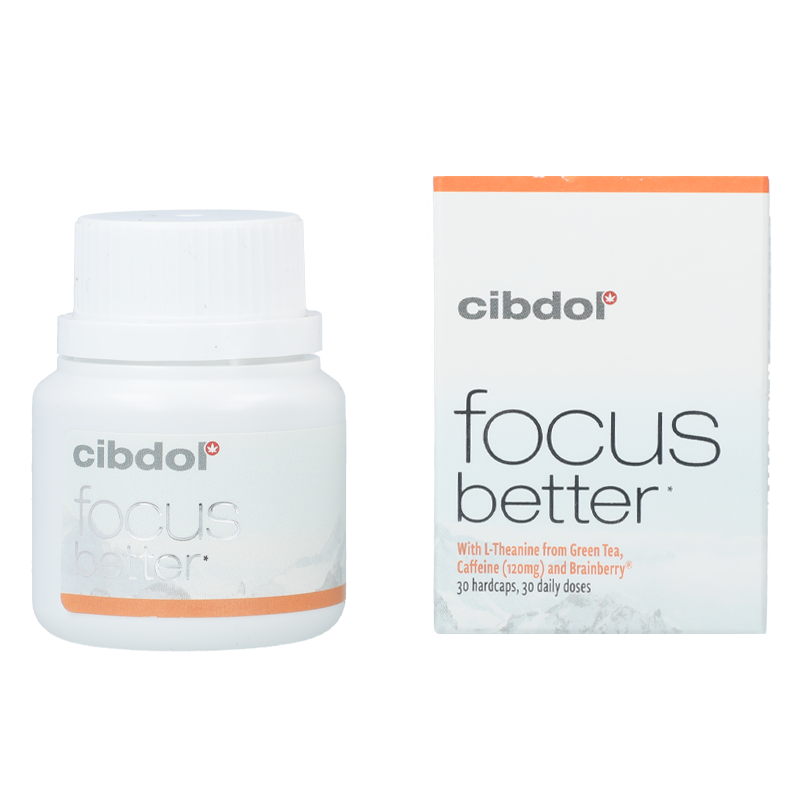 Capsules Focus Better - Cibdol