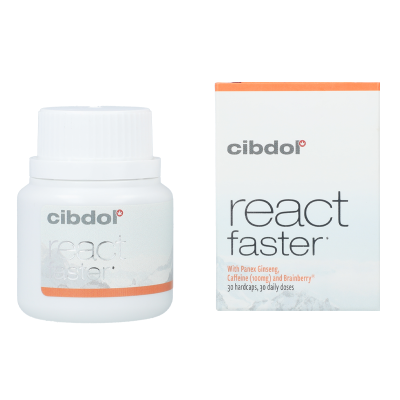 Capsules React Faster - Cibdol