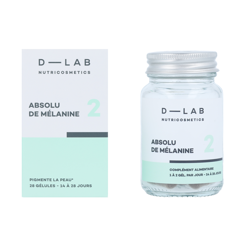 Gélules Absolu de Mélanine - D-LAB