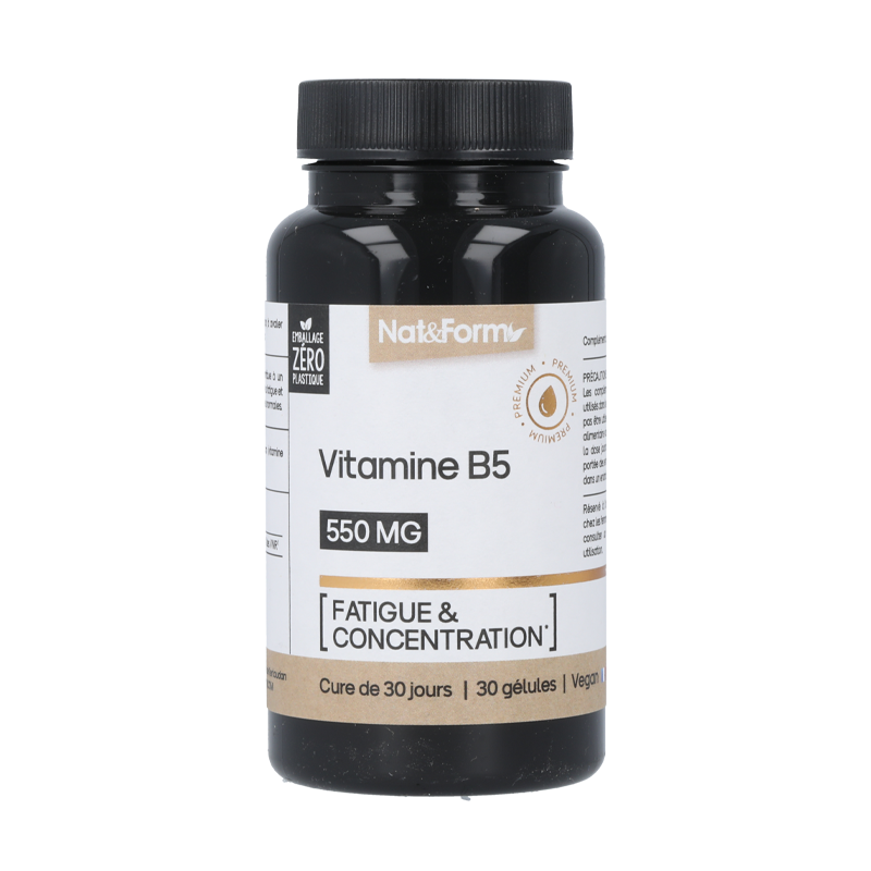 Gélules Vitamine B5 - Nat&Form