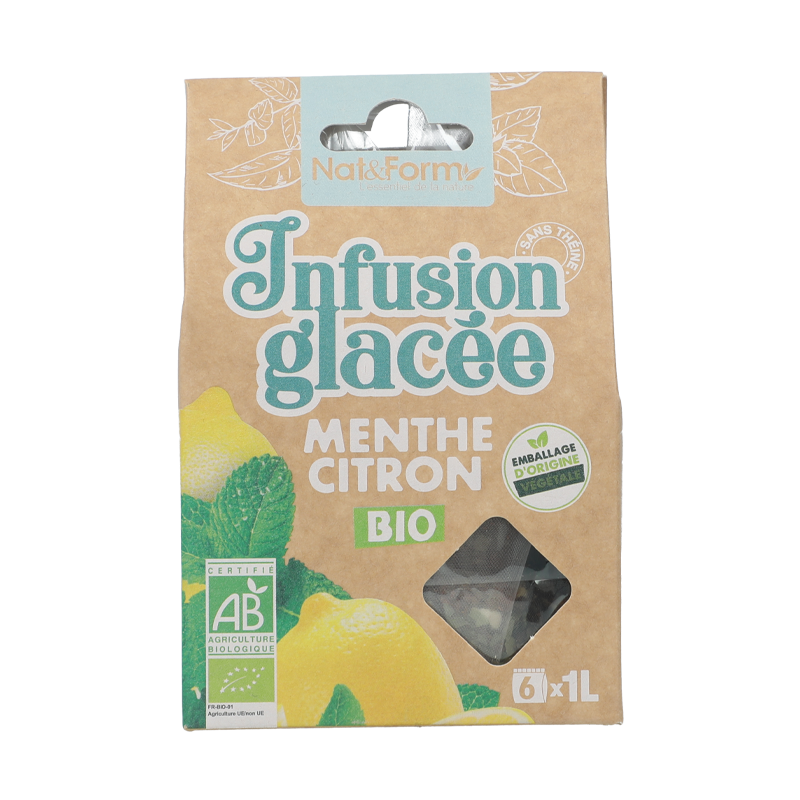 Tisane Glacée Menthe Citron - Nat&Form