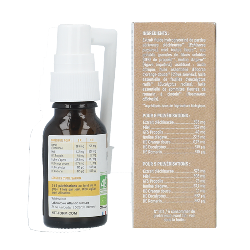 Propolis Spray Buccal - Nat&Form