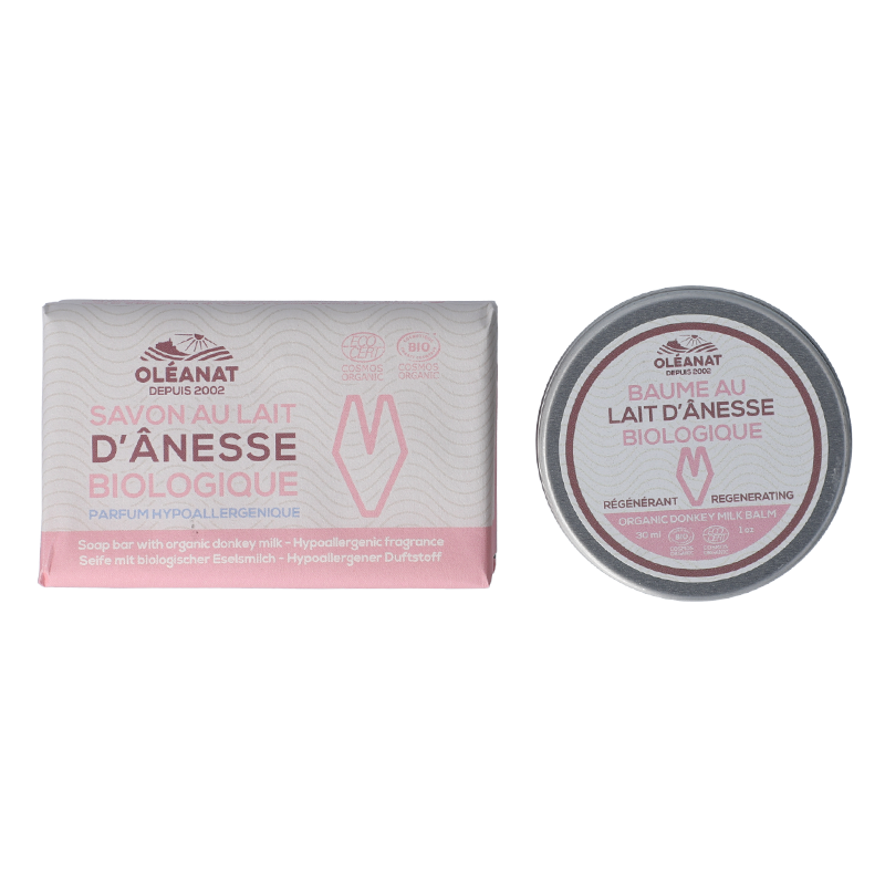 Coffret Soins Lait d'Ânesse - Oléanat