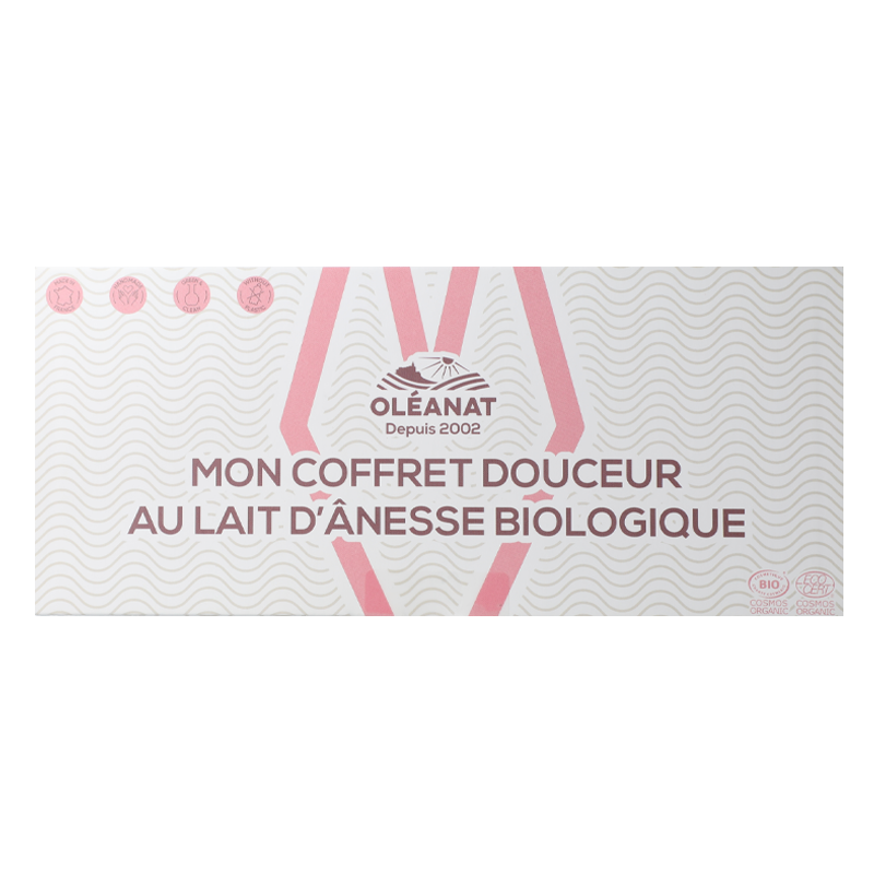 Coffret Soins Lait d'Ânesse - Oléanat