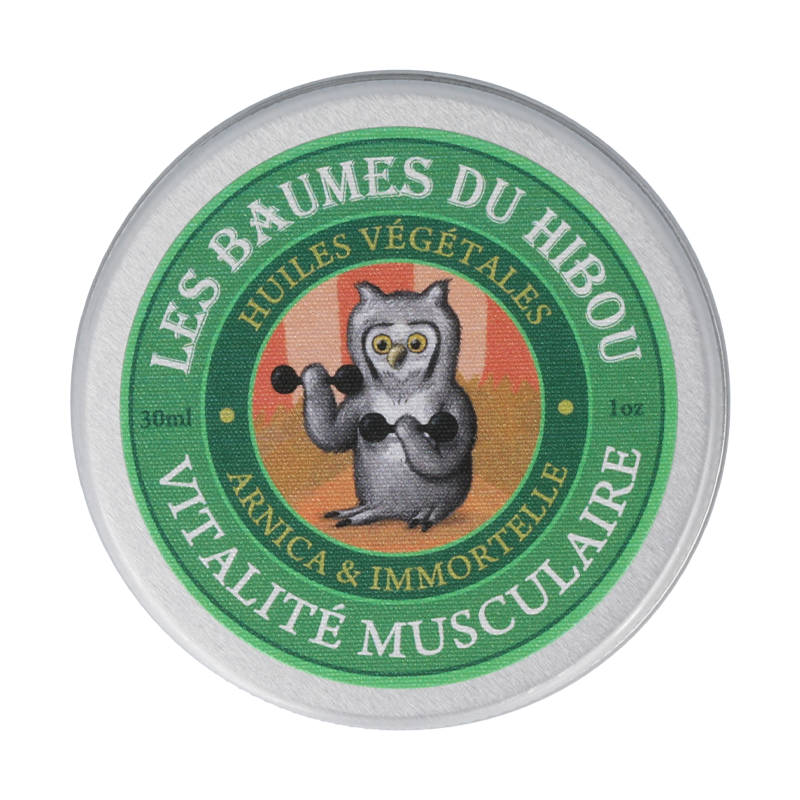 Baume Vitalité Musculaire - Les Baumes du Hibou