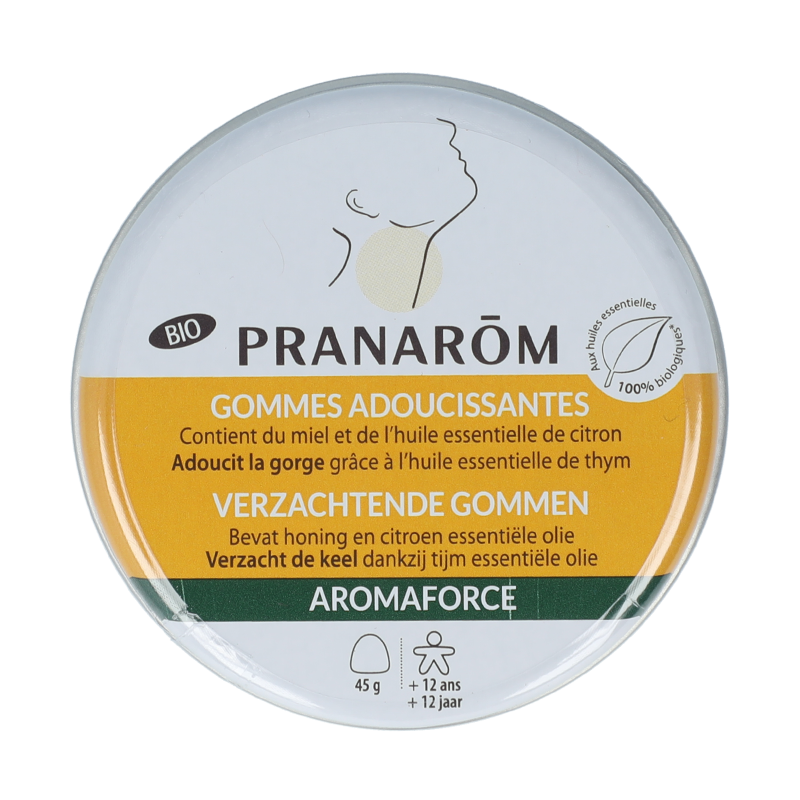 Gommes Adoucissantes Miel Citron - Pranarôm