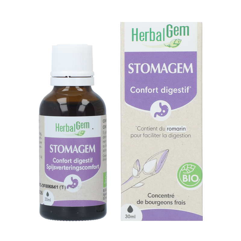 Complexe Gemmothérapie Stomagem Confort Digestif - Herbalgem