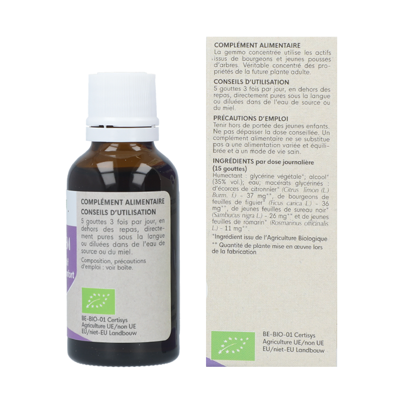 Complexe Gemmothérapie Stomagem Confort Digestif - Herbalgem