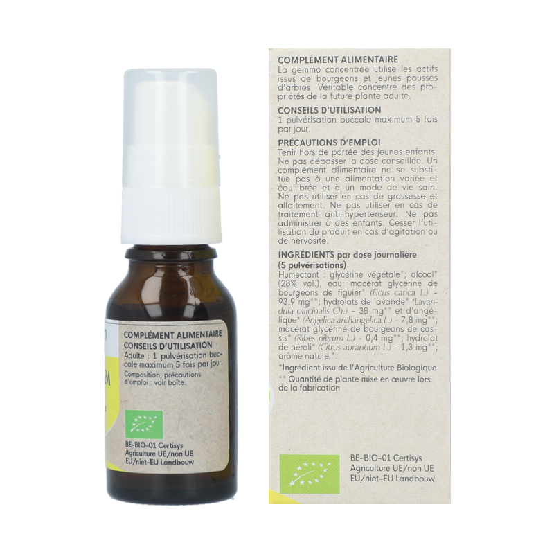 Complexe Gemmothérapie Calmigem Anti-stress - Herbalgem