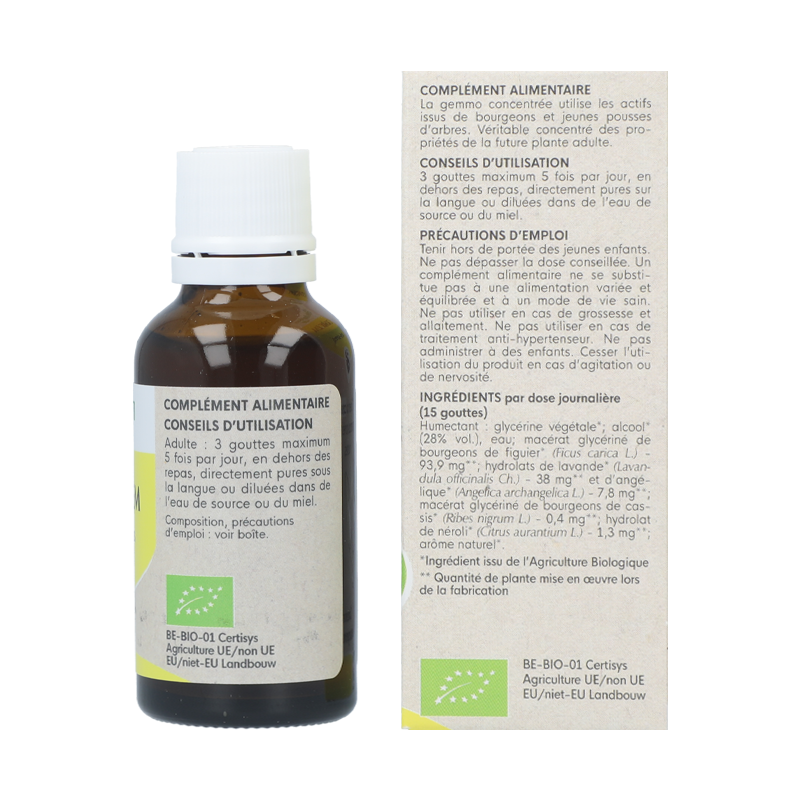 Complexe Gemmothérapie Calmigem Anti-stress - Herbalgem