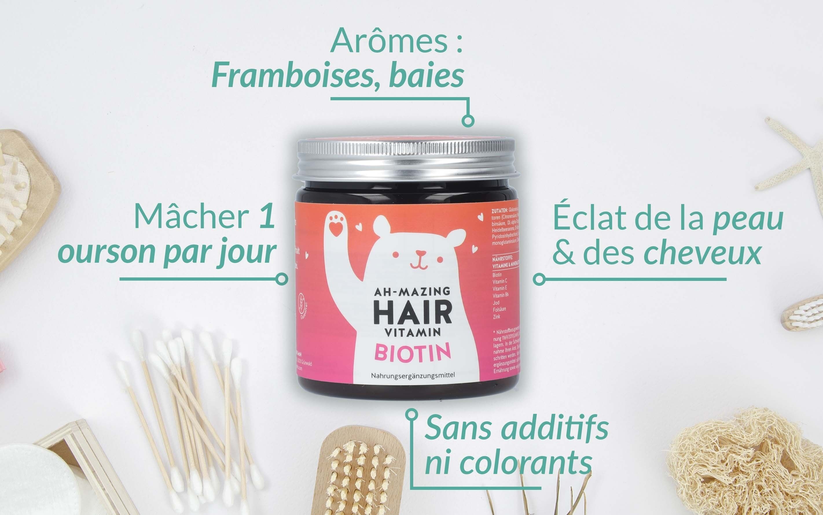 Gummies Cheveux - Bears With Benefits