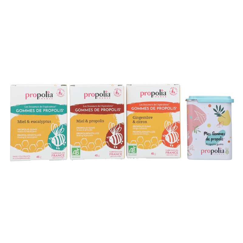 Coffret Gommes de Propolis - Propolia