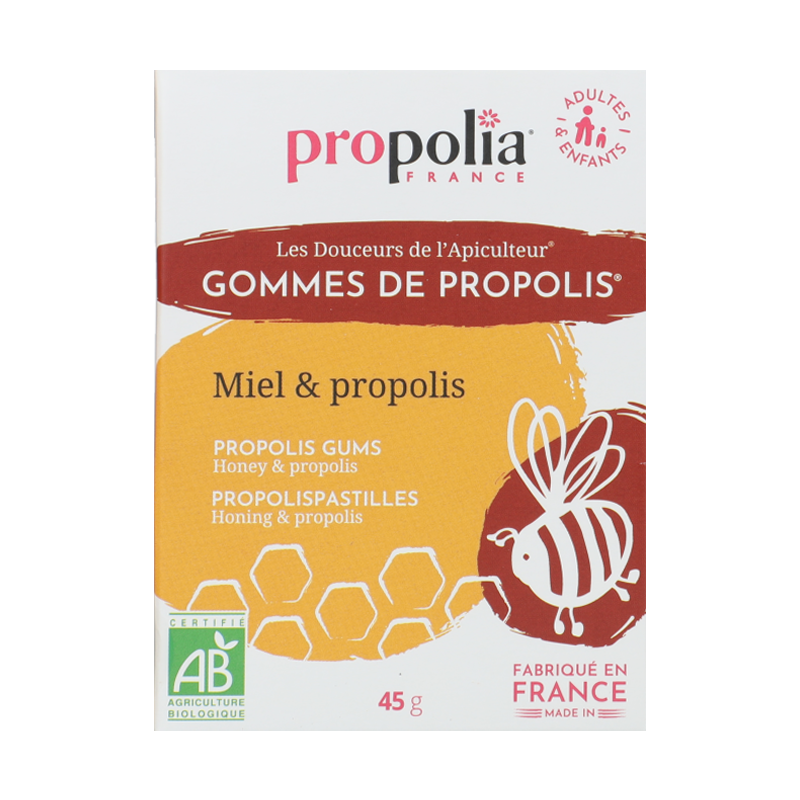 Gommes propolis & miel - Propolia