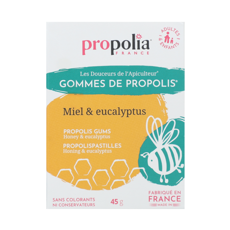 Gommes propolis & eucalyptus - Propolia