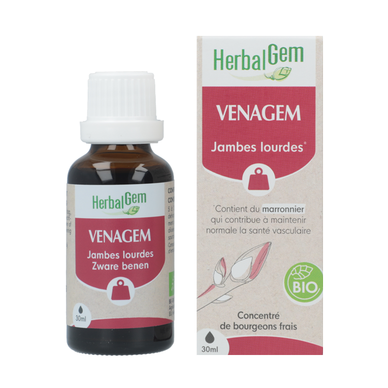 Complexe Gemmothérapie Venagem jambes lourdes - Herbalgem