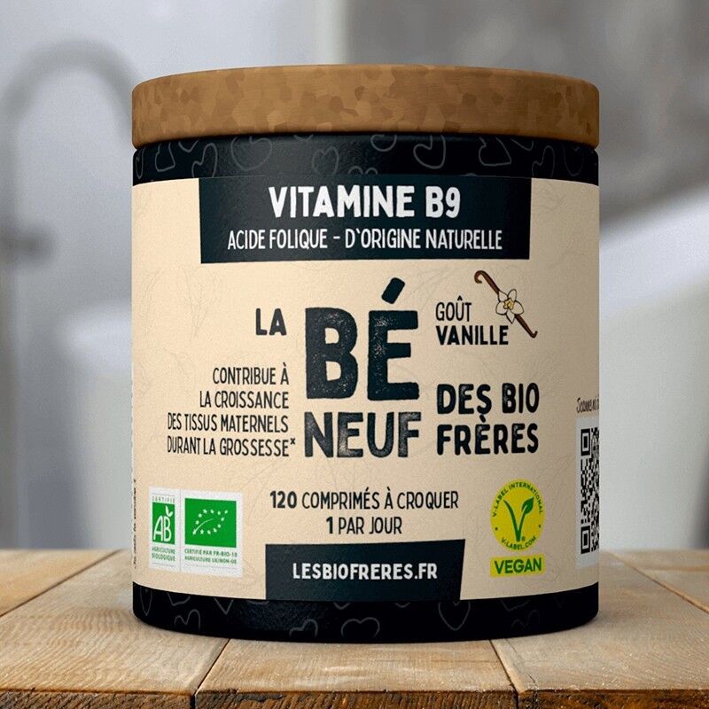 Comprimés Vitamine B9 - Les Bio Frères